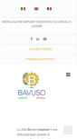Mobile Screenshot of bavusoimpianti.it